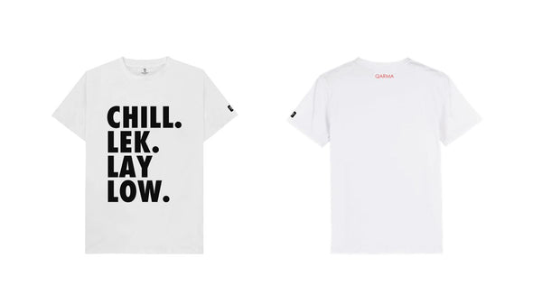 Chill Lek Lay Low - White (TS195)