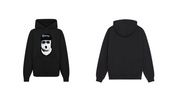 Trip Balaclava Hoodie - Black (TS127)