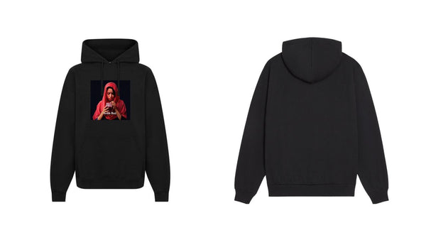 Sedih Hati Hoodie - Black (TS111)