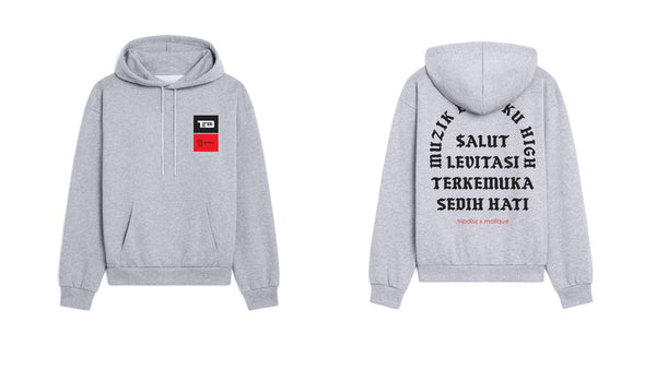MBH Hoodie Grey - Malique x Tripdisz (TS025)