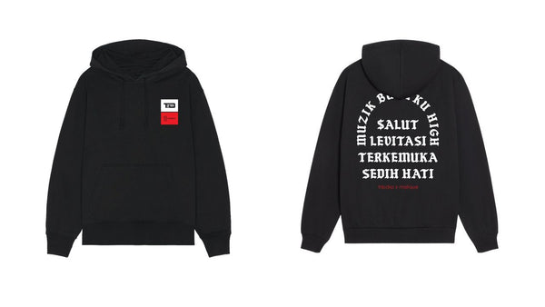 MBH Hoodie Black - Malique x Tripdisz (TS114)