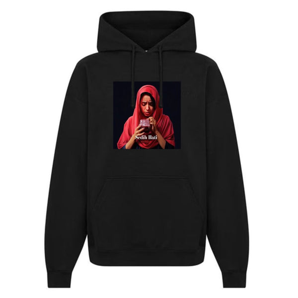 Sedih Hati Hoodie - Black (TS111)