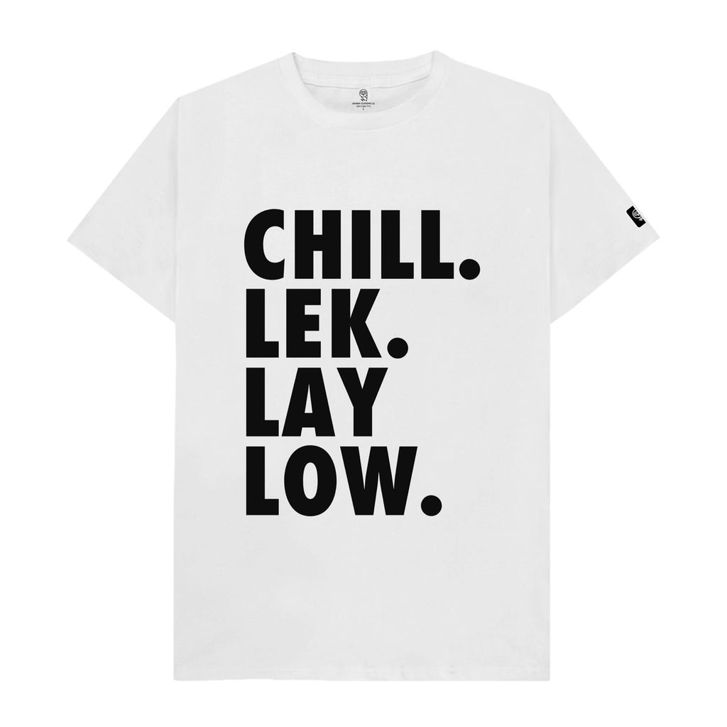 Chill Lek Lay Low - White (TS195)