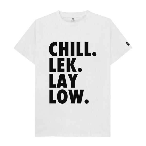Chill Lek Lay Low - White (TS195)