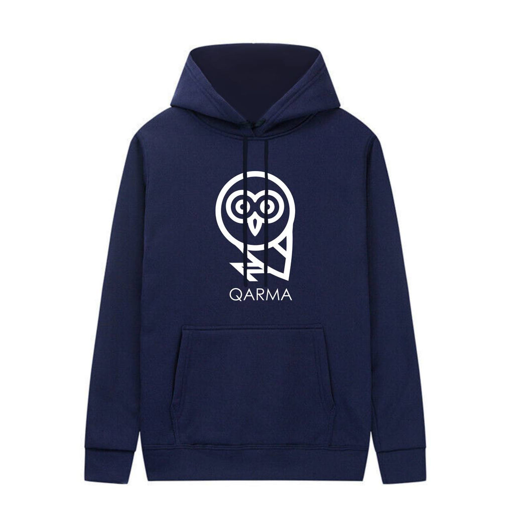 Qarma Owl Hoodie - Navy (TS159)