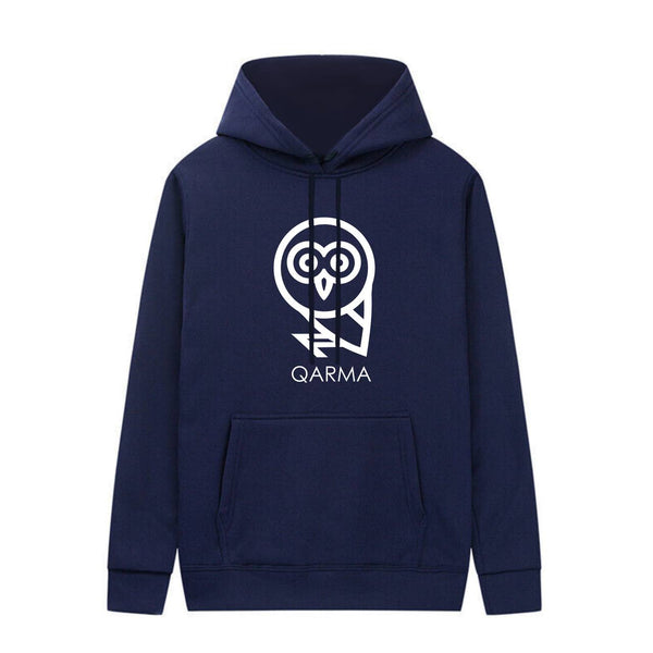 Qarma Owl Hoodie - Navy (TS159)