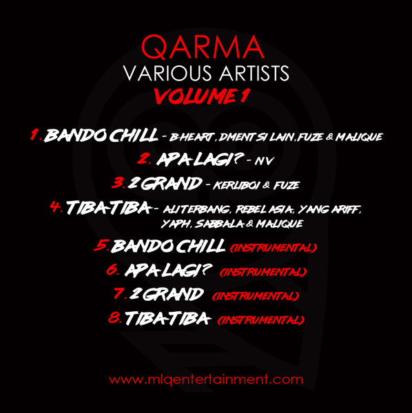 Qarma Various Artists - Volume 1 (Autographed by Malique)