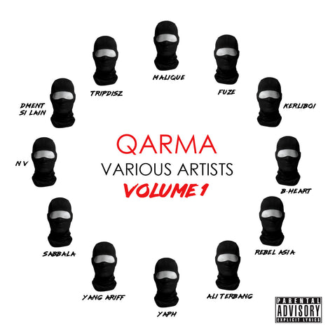 Qarma Various Artists - Volume 1 (Autographed by Malique)