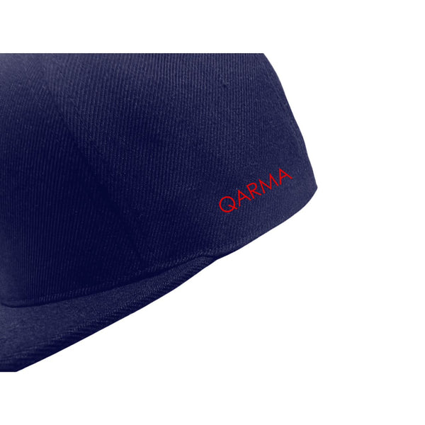 Qarma Snapback - Navy Blue