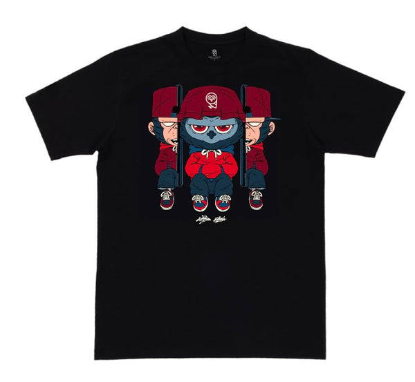 Malique x Katun Ghost - Black (Tshirt) (TS71)