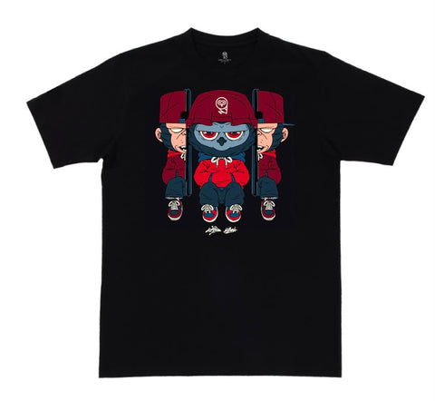 Malique x Katun Ghost - Black (Tshirt) (TS71)