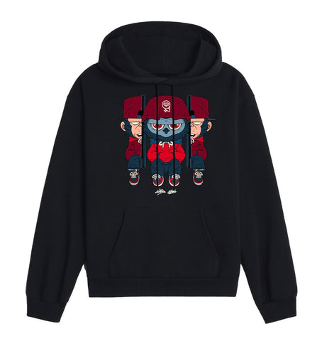 Malique x Katun Ghost - Black (Hoodie) (TS201)