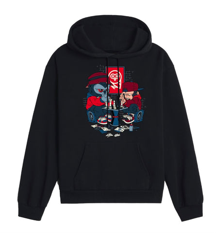 Malique x Katun Chessmate - Black (Hoodie) (TS200)
