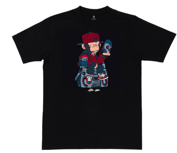 Malique x Katun Mask - Black (Tshirt) (TS72)
