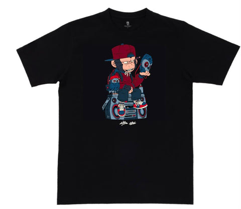 Malique x Katun Mask - Black (Tshirt) (TS72)