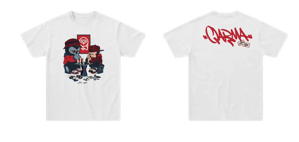 Malique x Katun Path - Tshirt (White) (TS217)