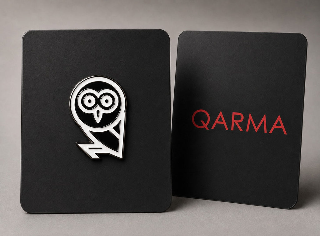 Qarma Owl Enamel Pins (TS209)