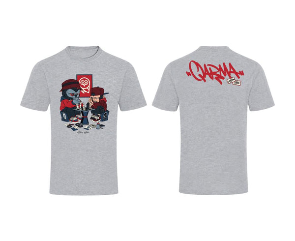 Malique x Katun Chessmate - Tshirt (Grey) (TS213)