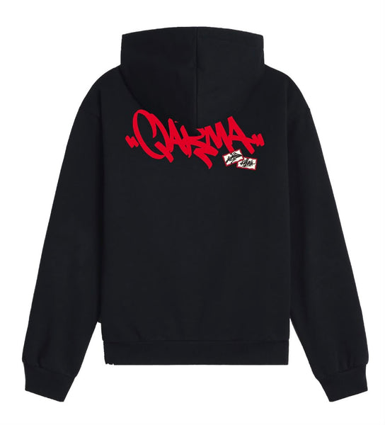 Malique x Katun Mask Hoodie - (Black) (TS202)