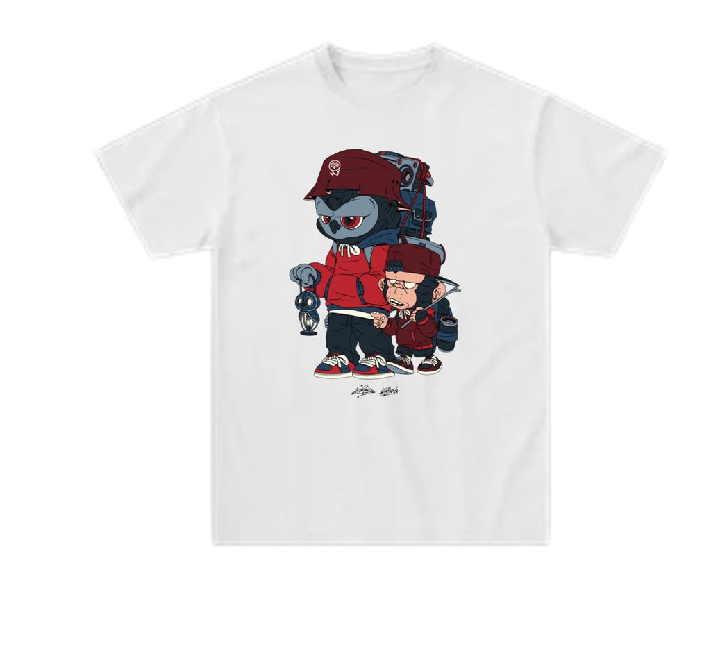 Malique x Katun Path - Tshirt (White) (TS217)