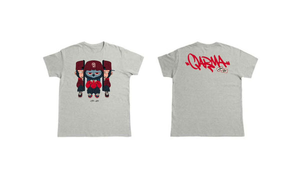 Malique x Katun Path - Tshirt (Grey) (TS215)