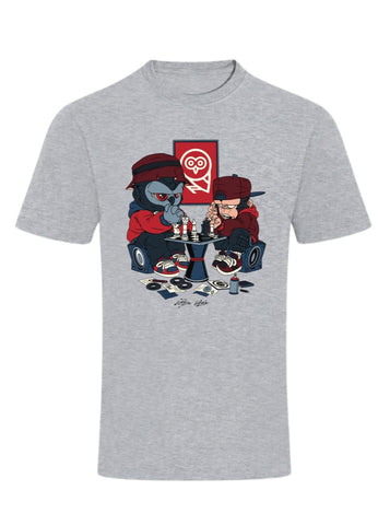 Malique x Katun Chessmate - Tshirt (Grey) (TS213)
