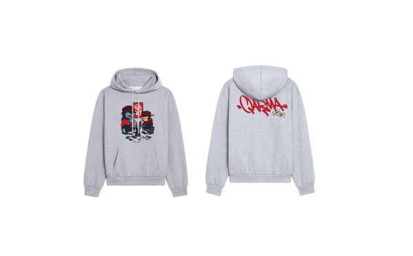 Malique x Katun Chessmate - Grey (Hoodie) (TS205)