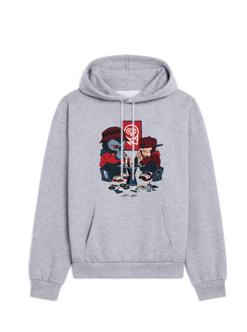 Malique x Katun Chessmate - Grey (Hoodie) (TS205)