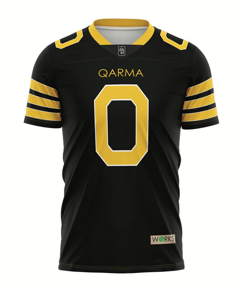 Qarma Works "Football" - Black/Yellow (TS135)